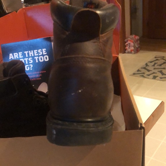Red Wing Worx Steel Toe Work Boots - Picture 10 of 16